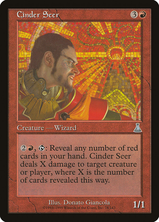 Cinder Seer [Urza's Destiny] | Boutique FDB TCG