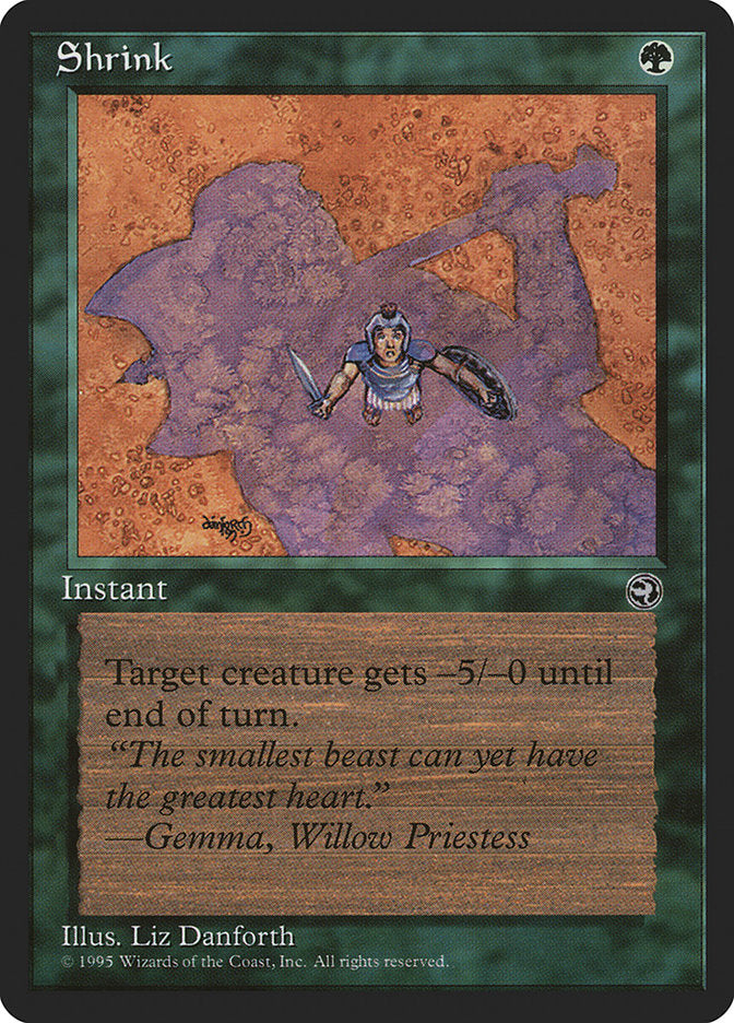 Shrink (Gemma Flavor Text) [Homelands] | Boutique FDB TCG