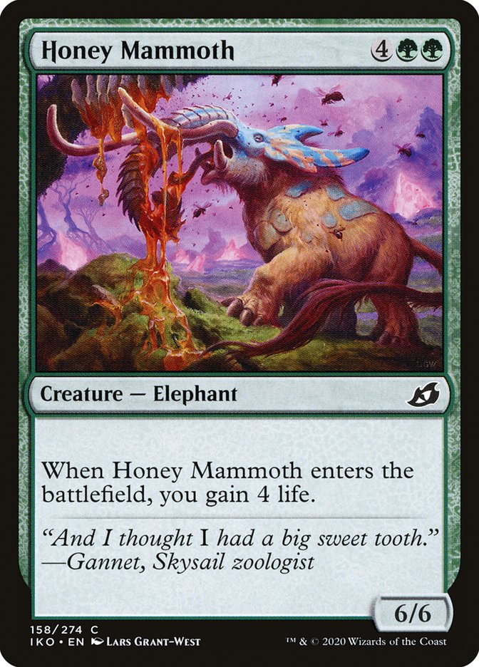 Honey Mammoth [Ikoria: Lair of Behemoths] | Boutique FDB TCG