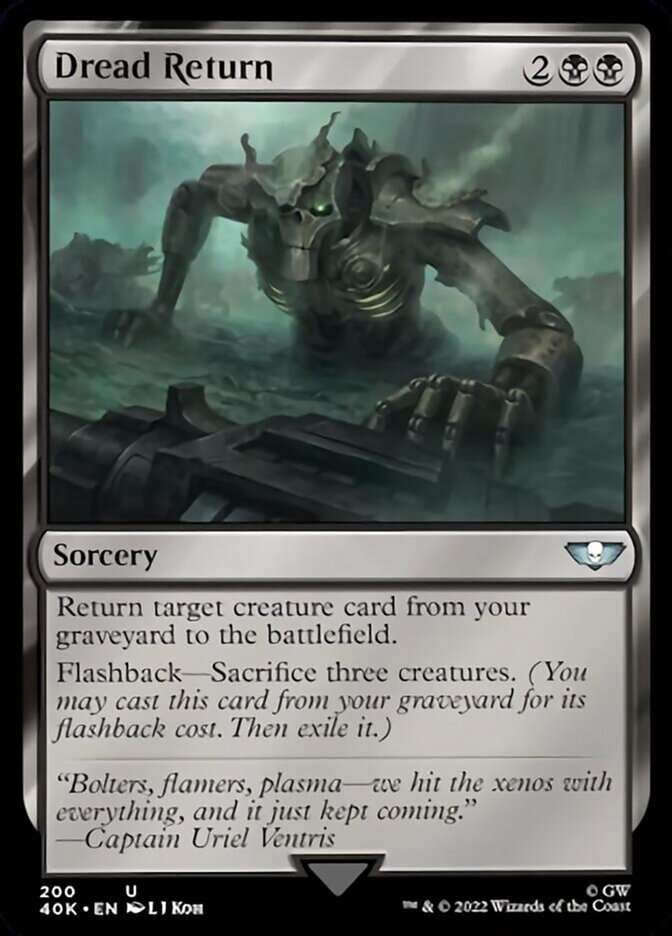 Dread Return [Warhammer 40,000] | Boutique FDB TCG