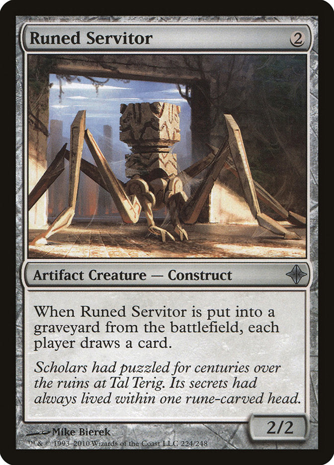 Runed Servitor [Rise of the Eldrazi] | Boutique FDB TCG