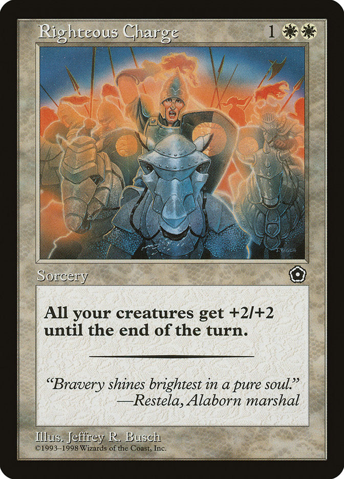 Righteous Charge [Portal Second Age] | Boutique FDB TCG