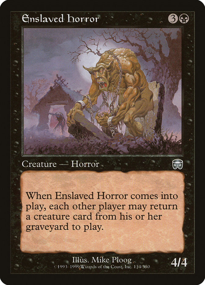 Enslaved Horror [Mercadian Masques] | Boutique FDB TCG