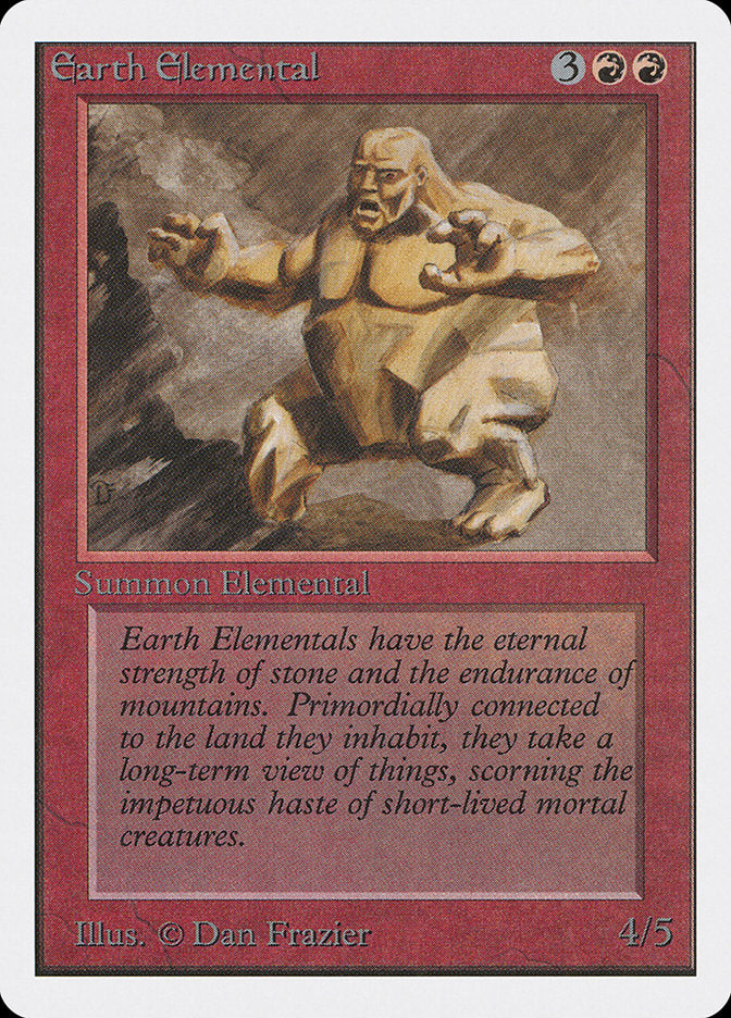 Earth Elemental [Unlimited Edition] | Boutique FDB TCG