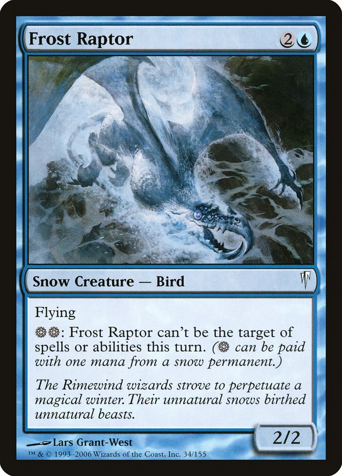 Frost Raptor [Coldsnap] | Boutique FDB TCG