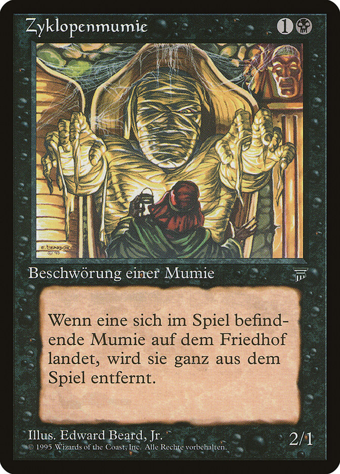 Cyclopean Mummy (German) - "Zyklopenmumie" [Renaissance] | Boutique FDB TCG