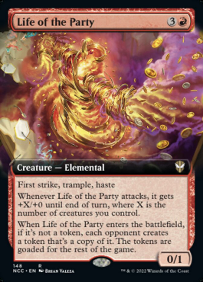 Life of the Party (Extended Art) [Streets of New Capenna Commander] | Boutique FDB TCG