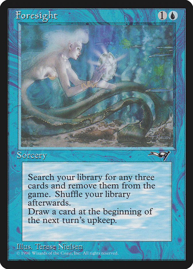 Foresight (Sea Floor) [Alliances] | Boutique FDB TCG