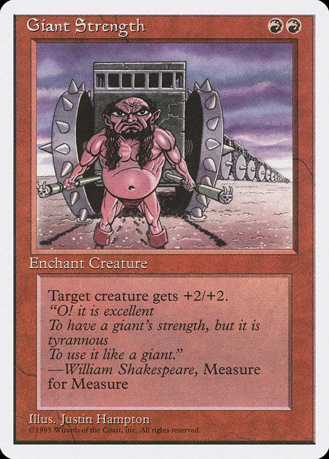Giant Strength [Fourth Edition] | Boutique FDB TCG
