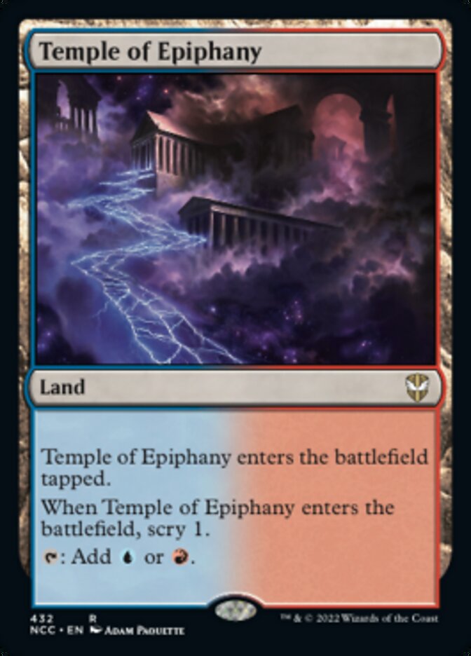 Temple of Epiphany [Streets of New Capenna Commander] | Boutique FDB TCG