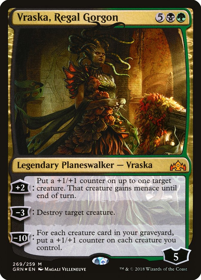 Vraska, Regal Gorgon [Guilds of Ravnica] | Boutique FDB TCG