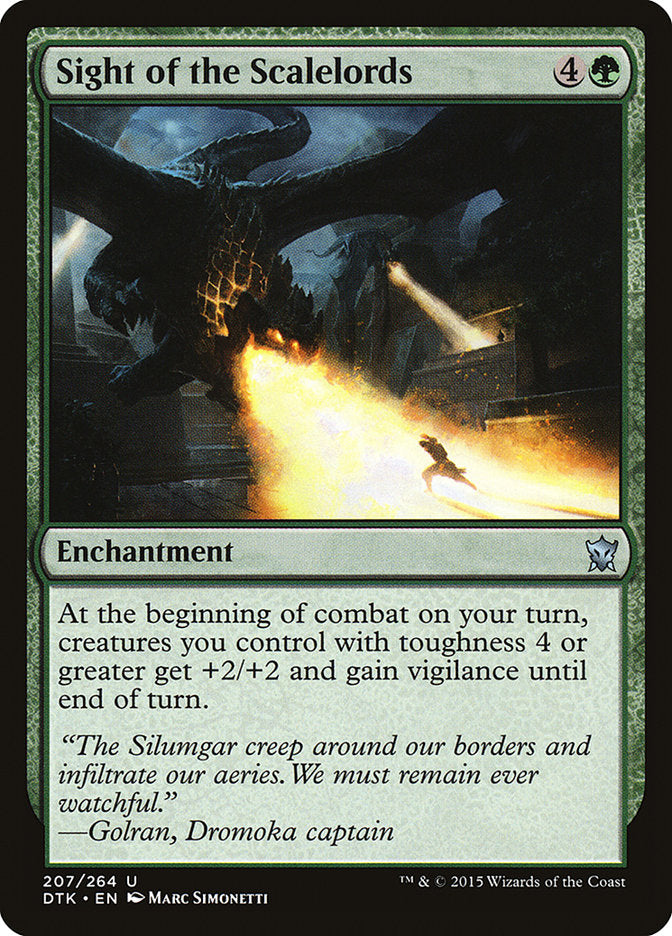 Sight of the Scalelords [Dragons of Tarkir] | Boutique FDB TCG