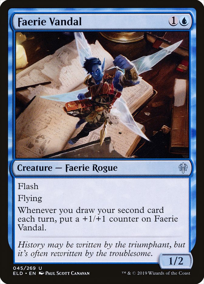 Faerie Vandal [Throne of Eldraine] | Boutique FDB TCG