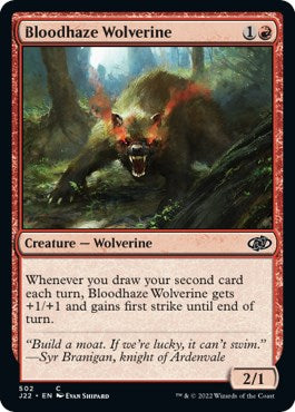 Bloodhaze Wolverine [Jumpstart 2022] | Boutique FDB TCG