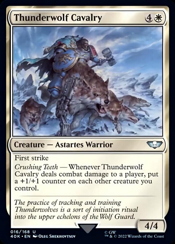 Thunderwolf Cavalry [Warhammer 40,000] | Boutique FDB TCG