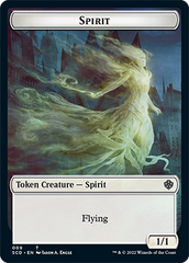 Bird // Spirit Double-Sided Token [Starter Commander Decks] | Boutique FDB TCG