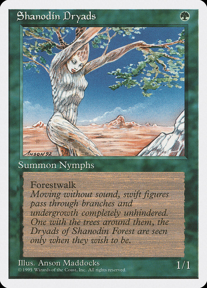 Shanodin Dryads [Fourth Edition] | Boutique FDB TCG