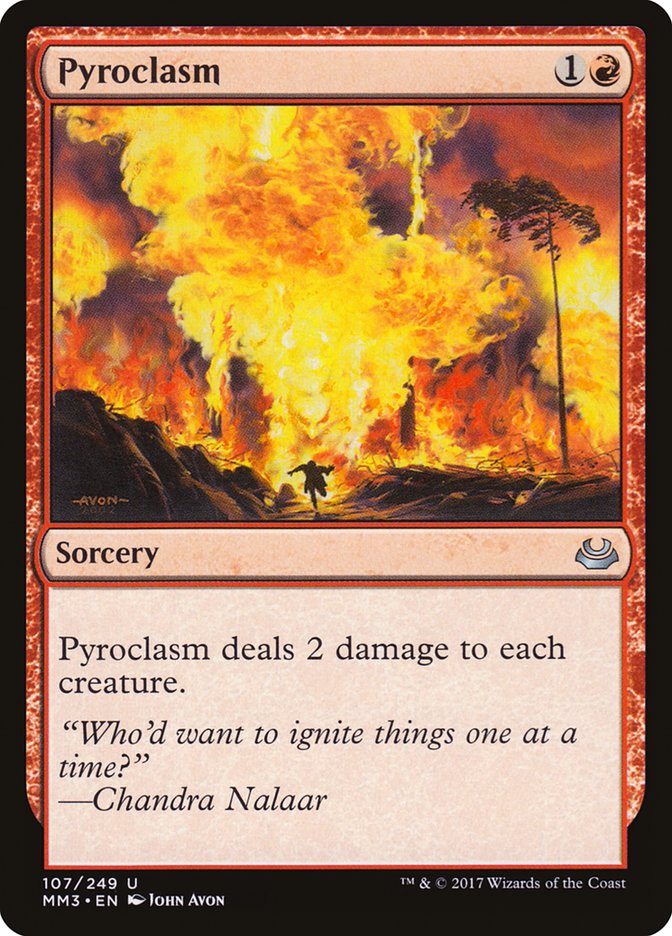 Pyroclasm [Modern Masters 2017] | Boutique FDB TCG