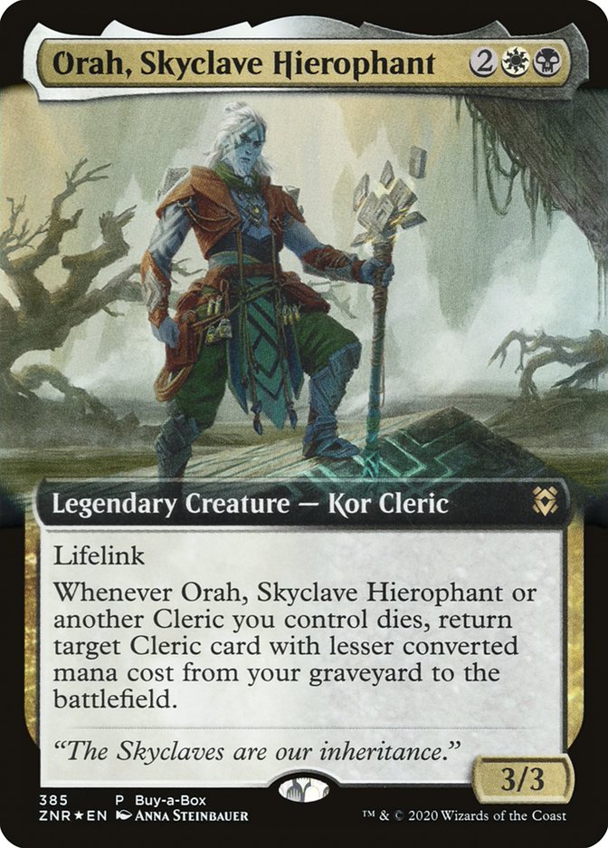 Orah, Skyclave Hierophant (Buy-A-Box) [Zendikar Rising] | Boutique FDB TCG