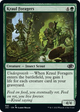 Kraul Foragers [Jumpstart 2022] | Boutique FDB TCG