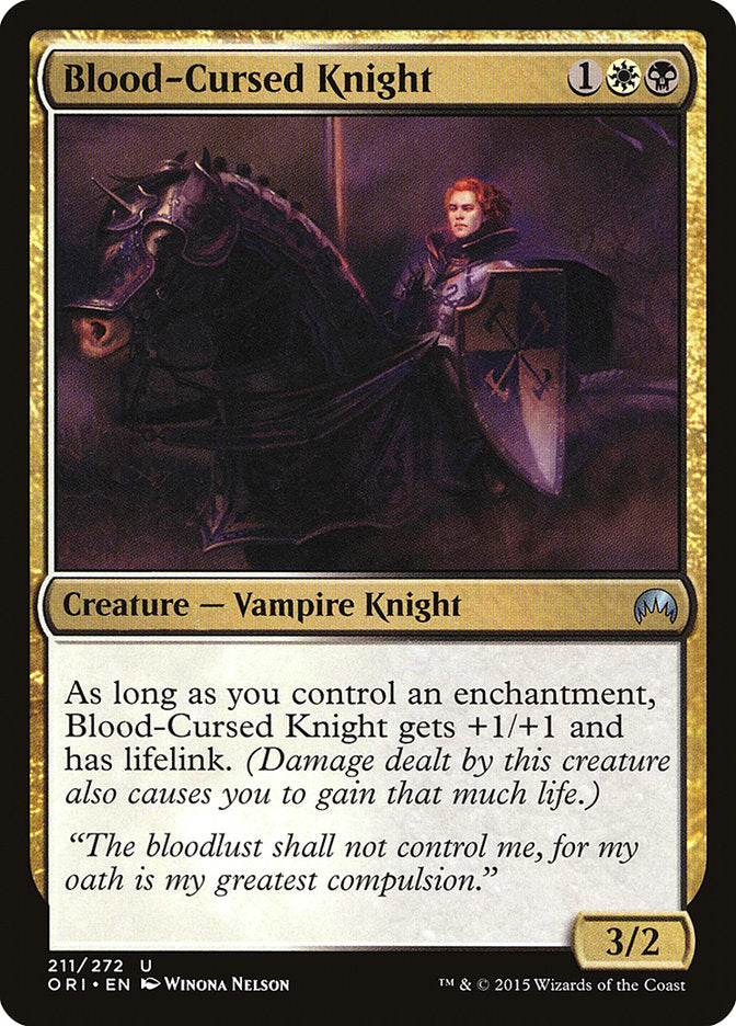 Blood-Cursed Knight [Magic Origins] | Boutique FDB TCG