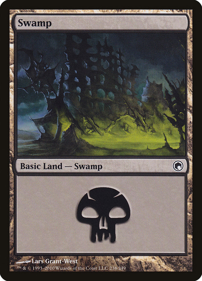 Swamp (238) [Scars of Mirrodin] | Boutique FDB TCG