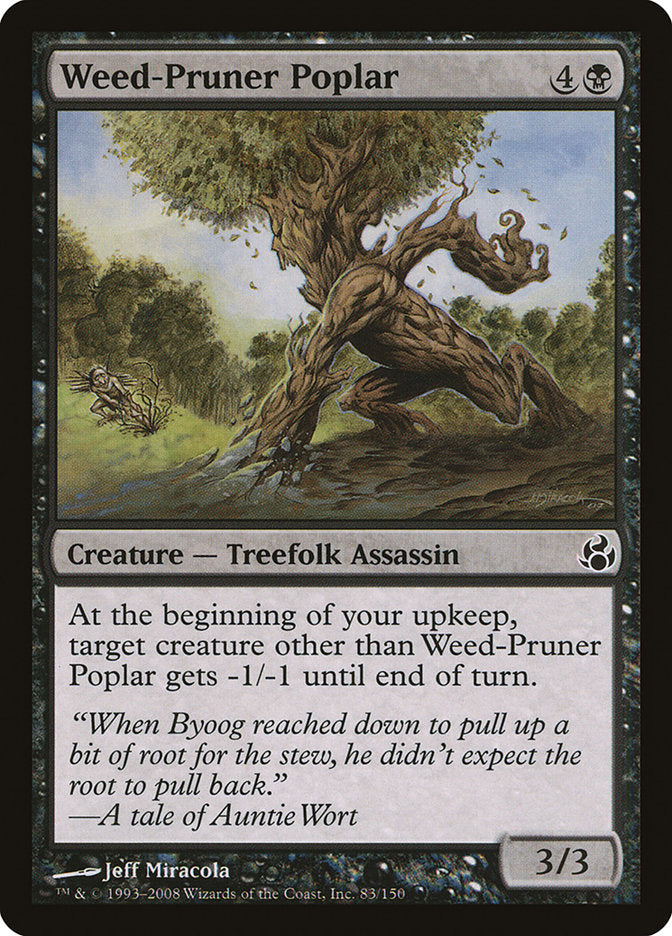 Weed-Pruner Poplar [Morningtide] | Boutique FDB TCG