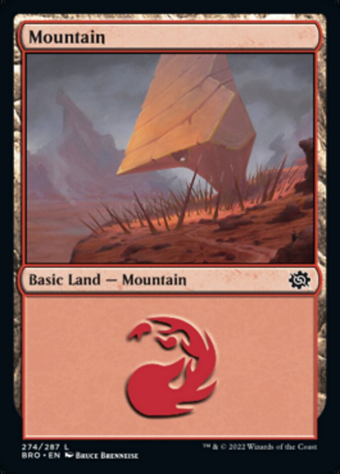 Mountain (274) [The Brothers' War] | Boutique FDB TCG