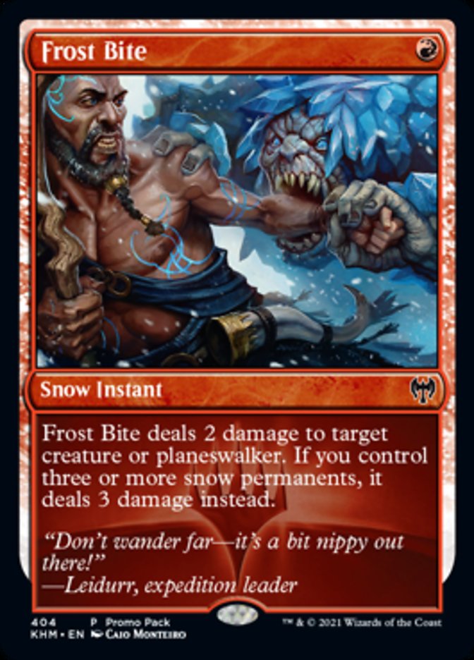 Frost Bite (Promo Pack) [Kaldheim Promos] | Boutique FDB TCG