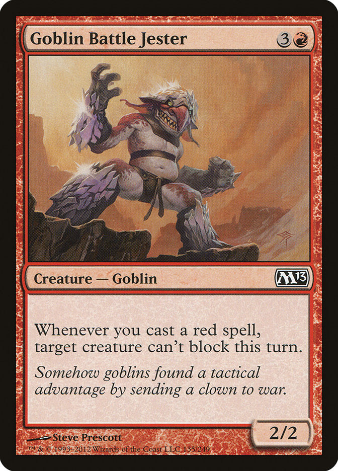 Goblin Battle Jester [Magic 2013] | Boutique FDB TCG