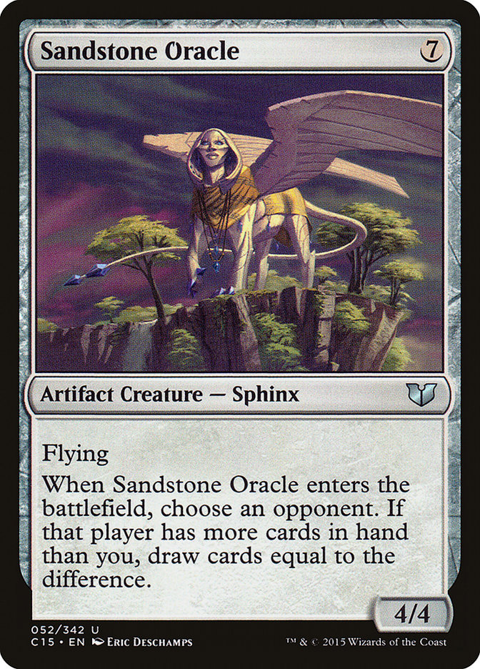 Sandstone Oracle [Commander 2015] | Boutique FDB TCG