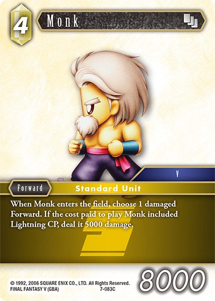 Monk [Opus VII] | Boutique FDB TCG