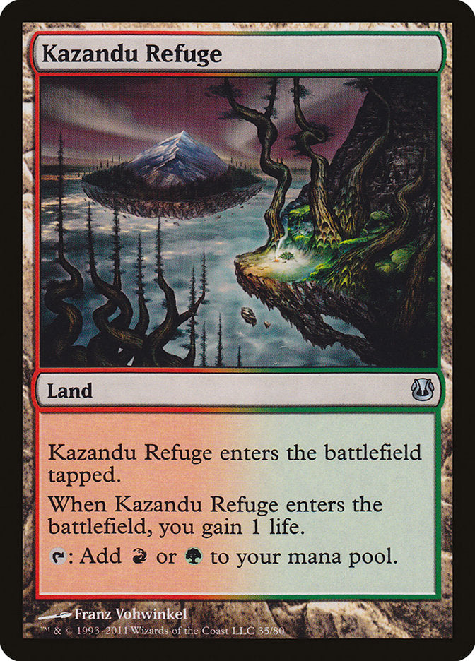 Kazandu Refuge [Duel Decks: Ajani vs. Nicol Bolas] | Boutique FDB TCG