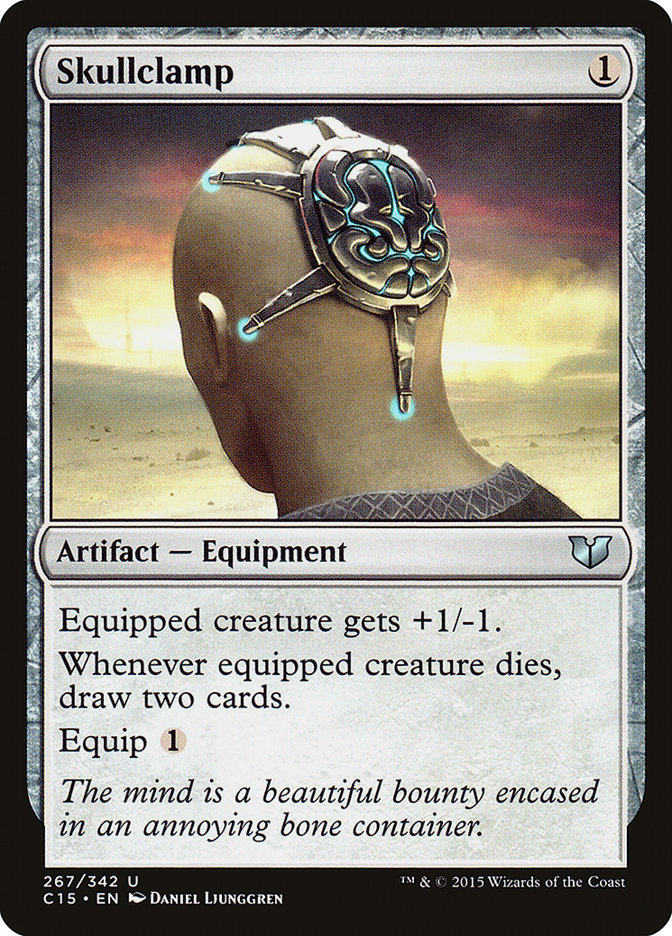 Skullclamp [Commander 2015] | Boutique FDB TCG