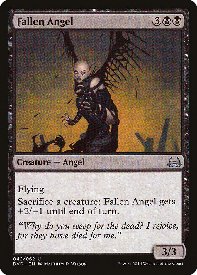 Fallen Angel (Divine vs. Demonic) [Duel Decks Anthology] | Boutique FDB TCG