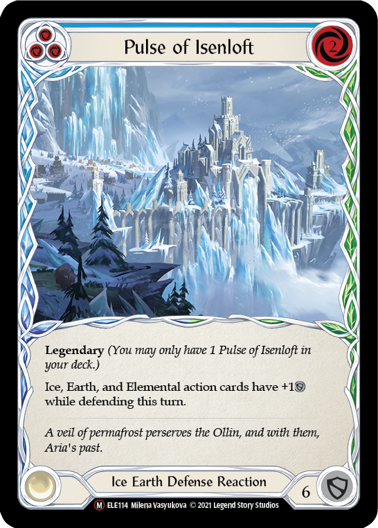 Pulse of Isenloft [U-ELE114] (Tales of Aria Unlimited)  Unlimited Normal | Boutique FDB TCG