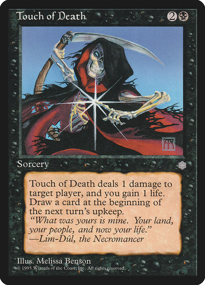 Touch of Death [Ice Age] | Boutique FDB TCG