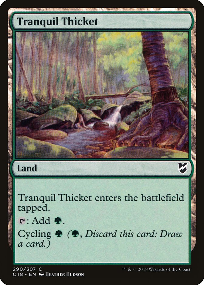 Tranquil Thicket [Commander 2018] | Boutique FDB TCG