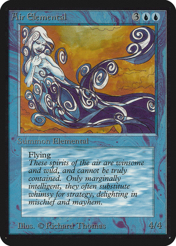 Air Elemental [Alpha Edition] | Boutique FDB TCG