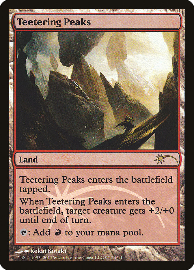 Teetering Peaks [Friday Night Magic 2011] | Boutique FDB TCG