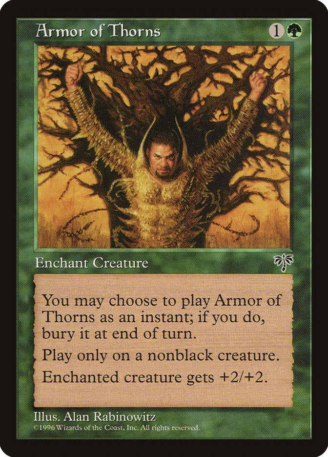 Armor of Thorns [Mirage] | Boutique FDB TCG