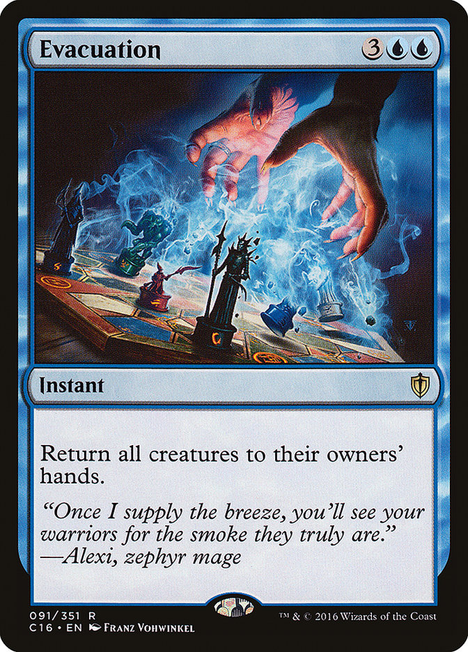Evacuation [Commander 2016] | Boutique FDB TCG