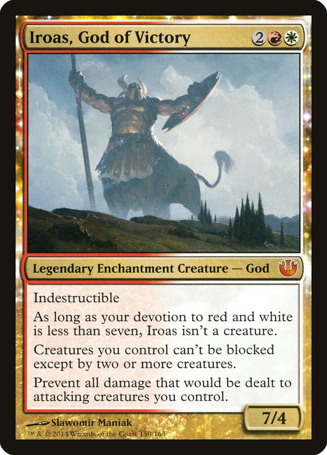 Iroas, God of Victory [Journey into Nyx] | Boutique FDB TCG