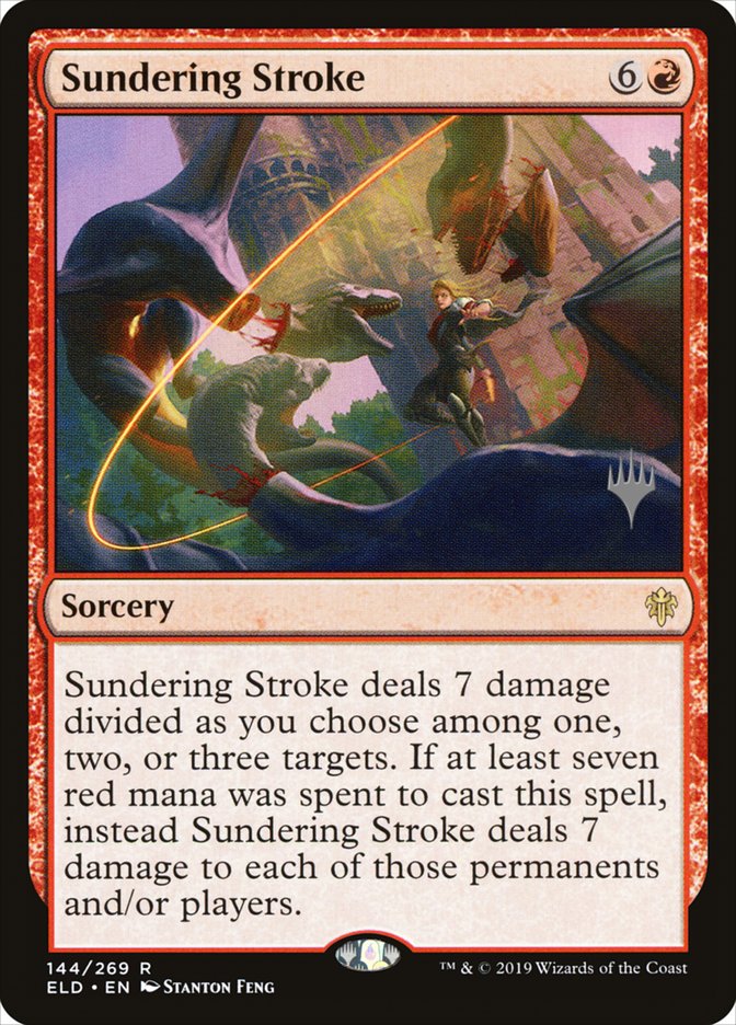 Sundering Stroke (Promo Pack) [Throne of Eldraine Promos] | Boutique FDB TCG