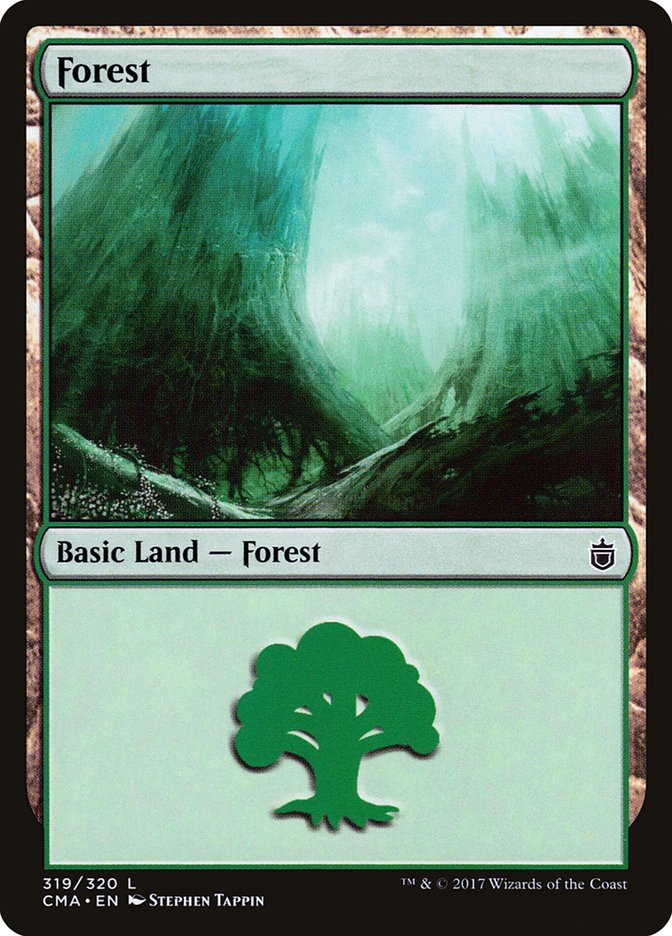 Forest (319) [Commander Anthology] | Boutique FDB TCG