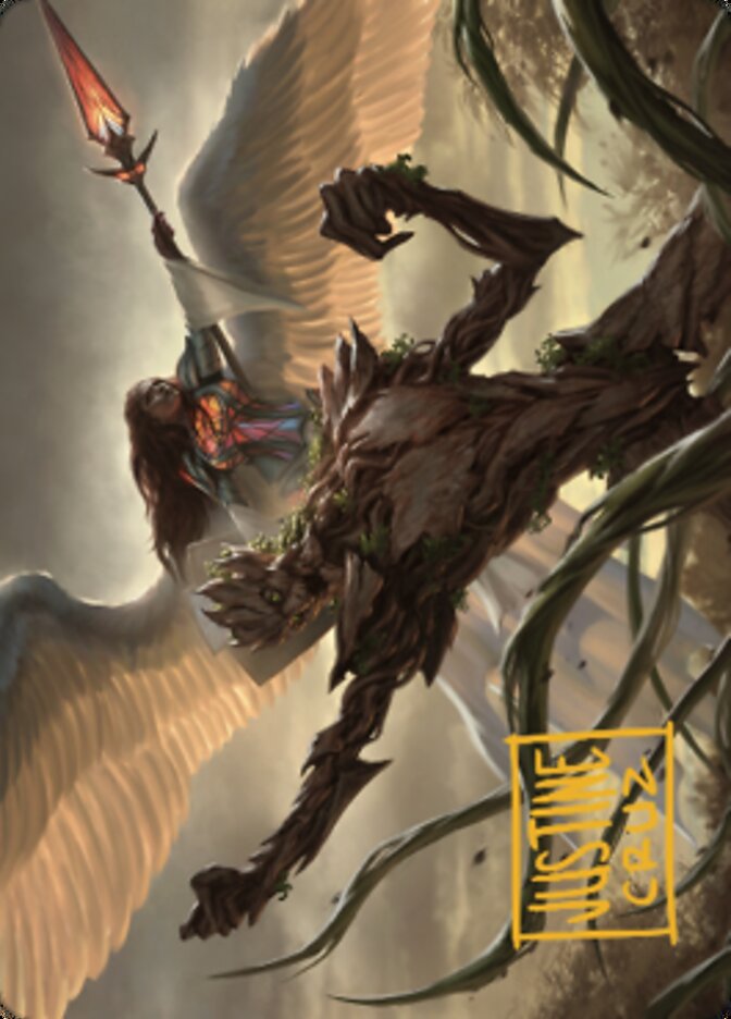 Strength of the Coalition Art Card (Gold-Stamped Signature) [Dominaria United Art Series] | Boutique FDB TCG