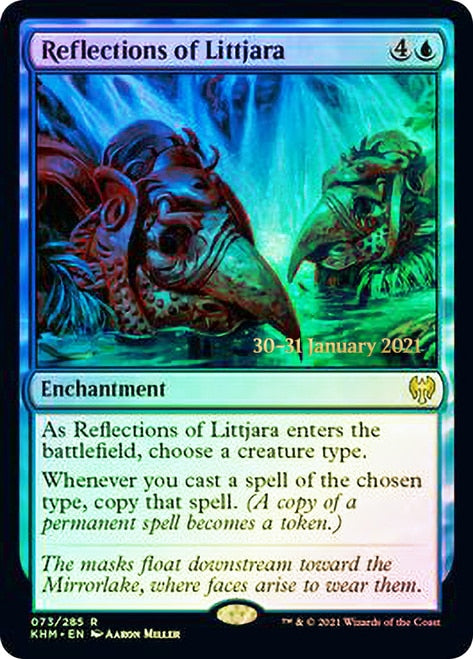 Reflections of Littjara [Kaldheim Prerelease Promos] | Boutique FDB TCG