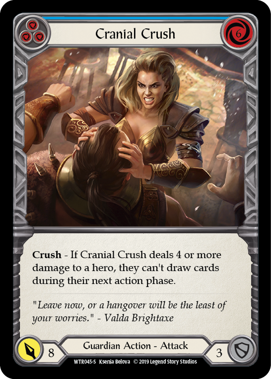 Cranial Crush [WTR045-S] (Welcome to Rathe)  Alpha Print Normal | Boutique FDB TCG