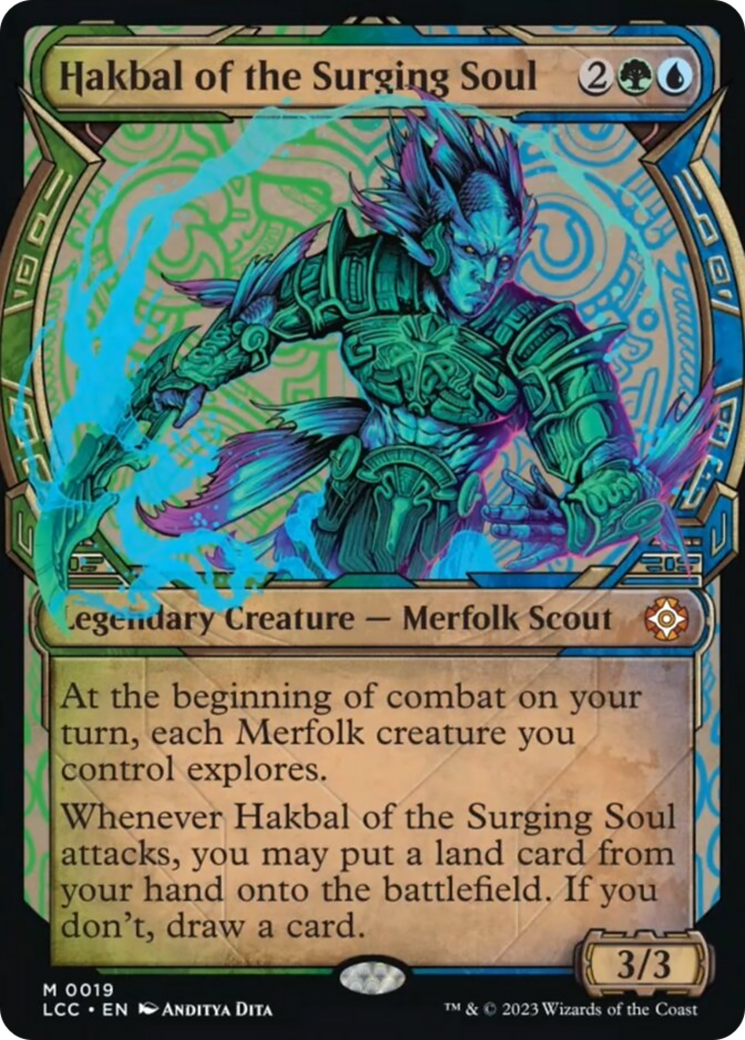 Hakbal of the Surging Soul (Showcase) [The Lost Caverns of Ixalan Commander] | Boutique FDB TCG