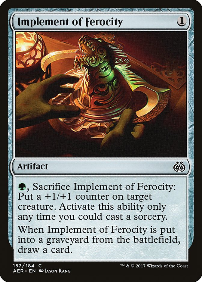 Implement of Ferocity [Aether Revolt] | Boutique FDB TCG